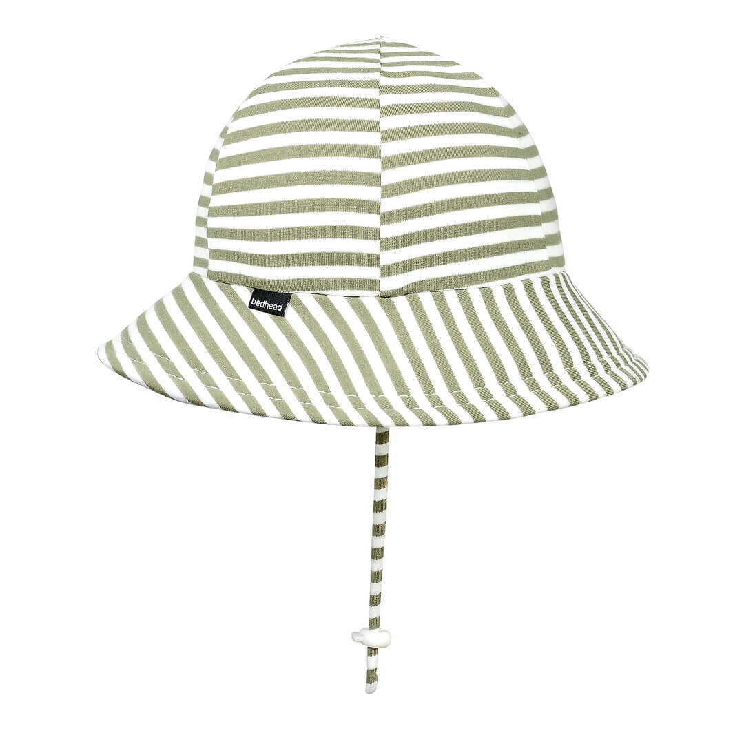 BEDHEAD HATS | Baby/Toddler Bucket Hat Khaki Stripe