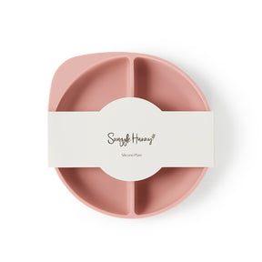 SNUGGLE HUNNY KIDS | Silicone Suction Plate Rose