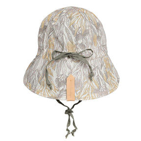 BEDHEAD HATS | Reversible Baby Flap Sun Hat Mallee/Moss