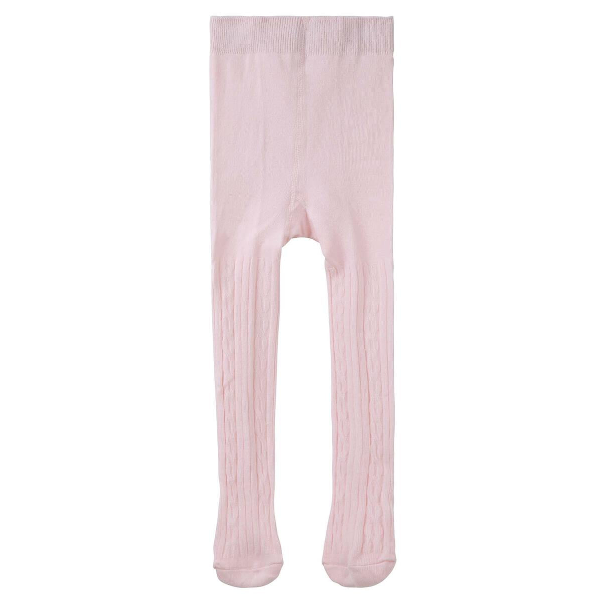 DESIGNER KIDZ | Baby Cable Knit Tights - Pink