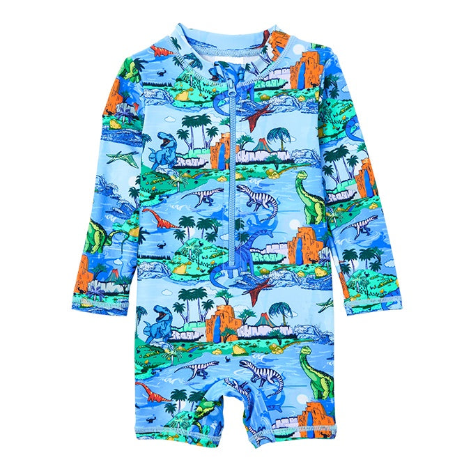 MILKY | Dinosaur Long Sleeve Swimsuit