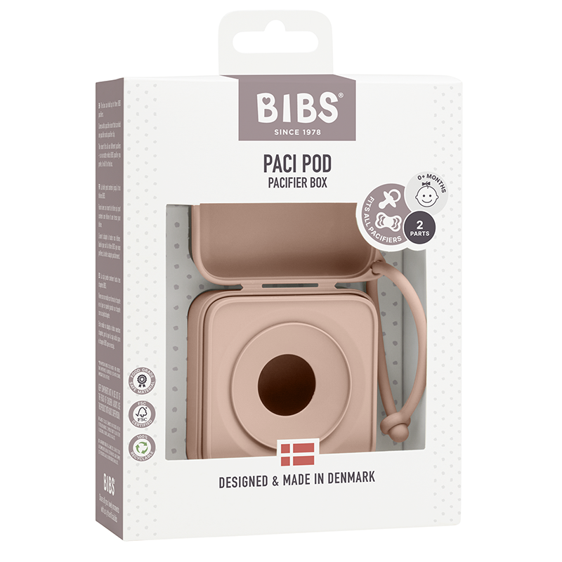 BIBS | Pacifier Box - Blush
