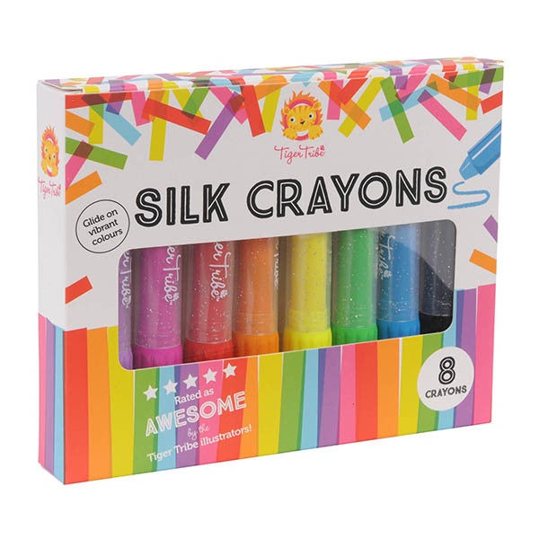 TIGER TRIBE | Silk Crayons 8pk