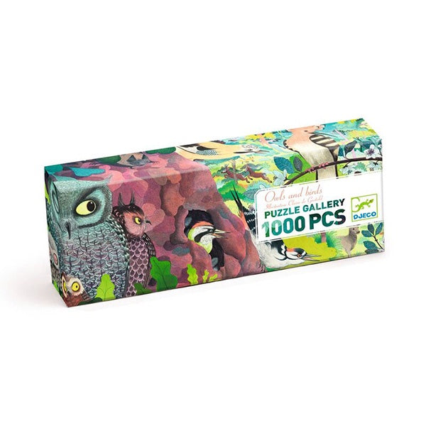 DJECO | Owls & Birds 1000pc Gallery Puzzle