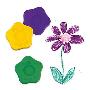 DJECO | 12 Toddler Flower Crayons