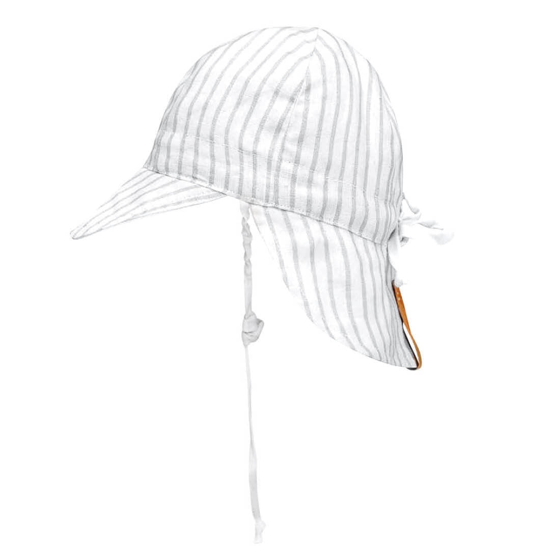 BEDHEAD HATS | Reversible Baby Flap Sun Hat Finley/Blanc