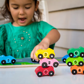 KIDDIE CONNECT | 1 to 10 Car Puzzle