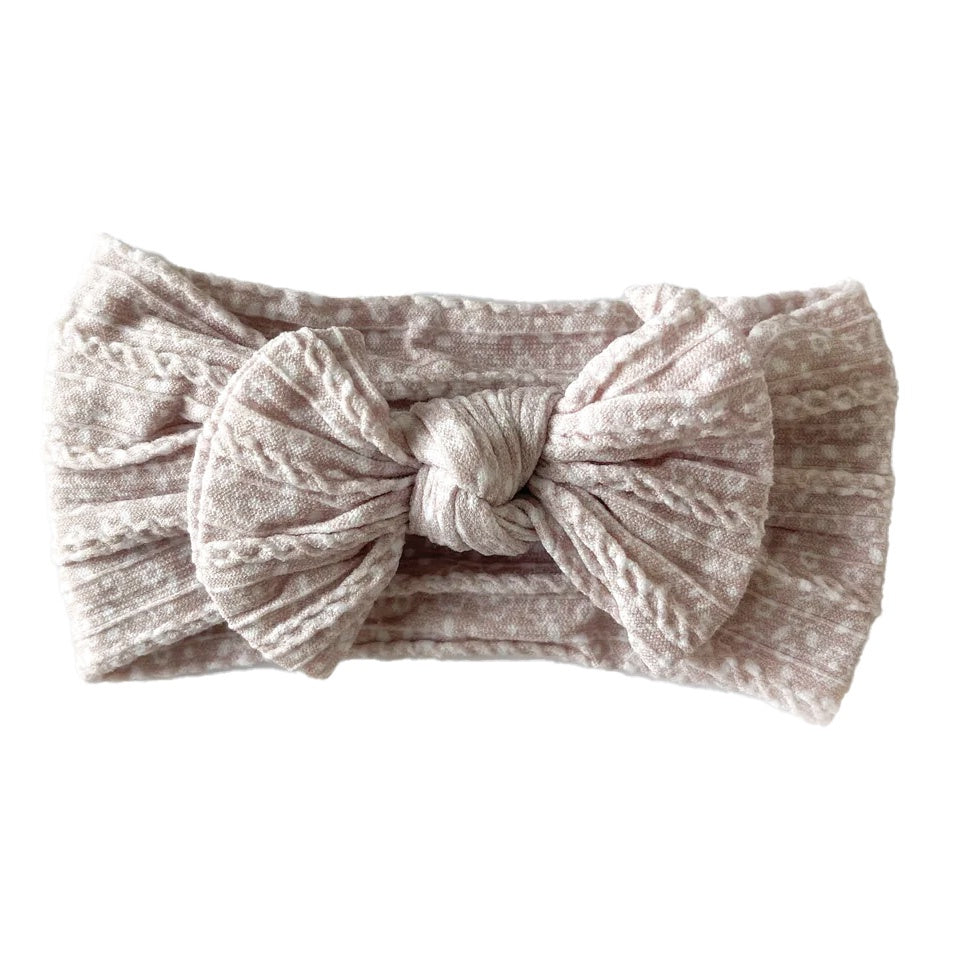 SISTER BOWS | Knotted Headband Posy Floral