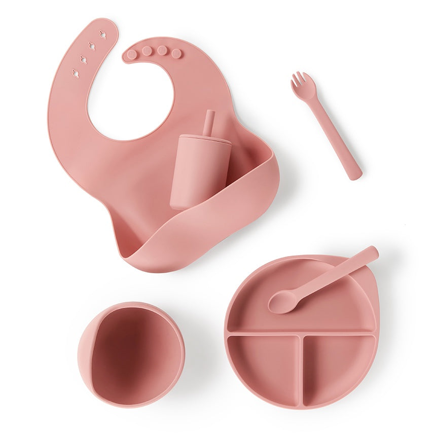 SNUGGLE HUNNY KIDS | Silicone Meal Kit Rose