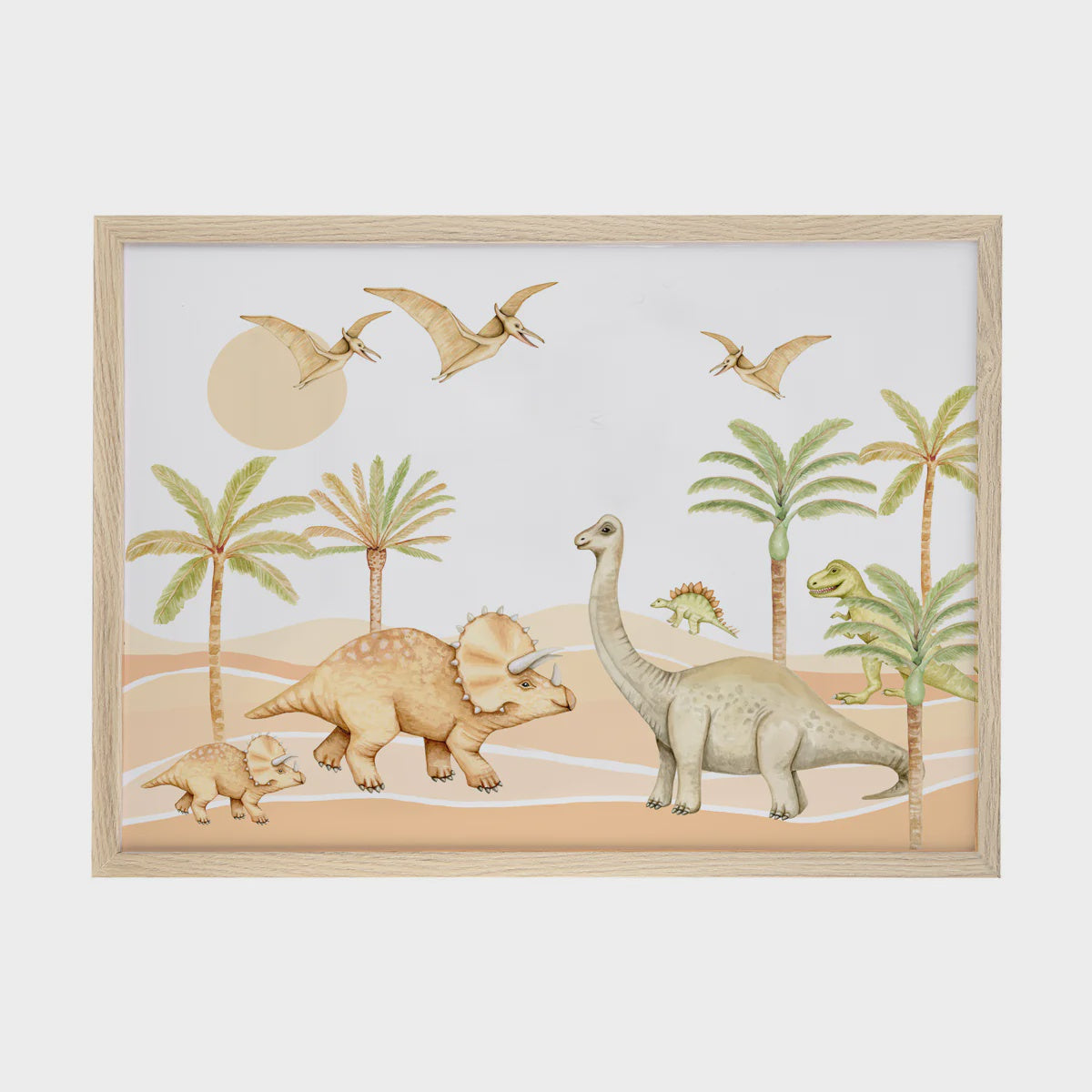 SAILAH LANE | Dinosaur Land Print