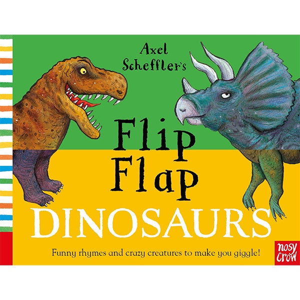 Axel Scheffler's Flip Flap Dinosaurs B/B